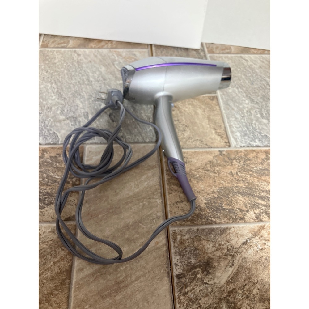 John Frieda JF1R Full Volume Hair Dryer 1875W Silver Purple Professional Styling